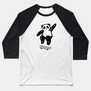 Cute Panda Galaxy Baseball T-Shirt